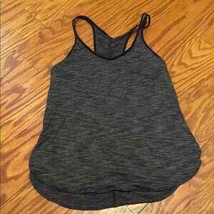 Lululemon Athletica Gray Tank Top with Racerback